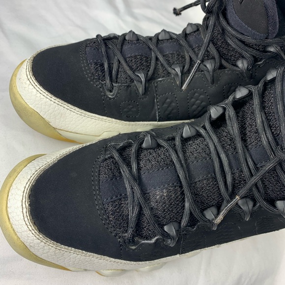 Nike air Jordan 9 Women’s size 7 Los Angeles Oreo black white retro og wmns - Picture 6 of 13
